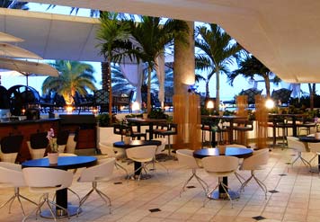 Marina Hotel Lobby in Aruba