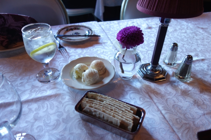 Dining at Belhurst Castle in Geneva, NY DSC00621