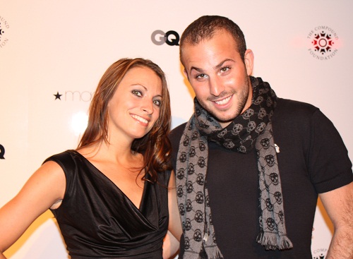 Kristen Colapinto and Micah Jesse at GQ Alfani Party with Ne-Yo