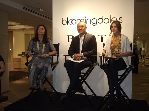 Tia Ciabani, Joe Zee and Olivia Palmero at Ports 1961 Spring 2010 Preview