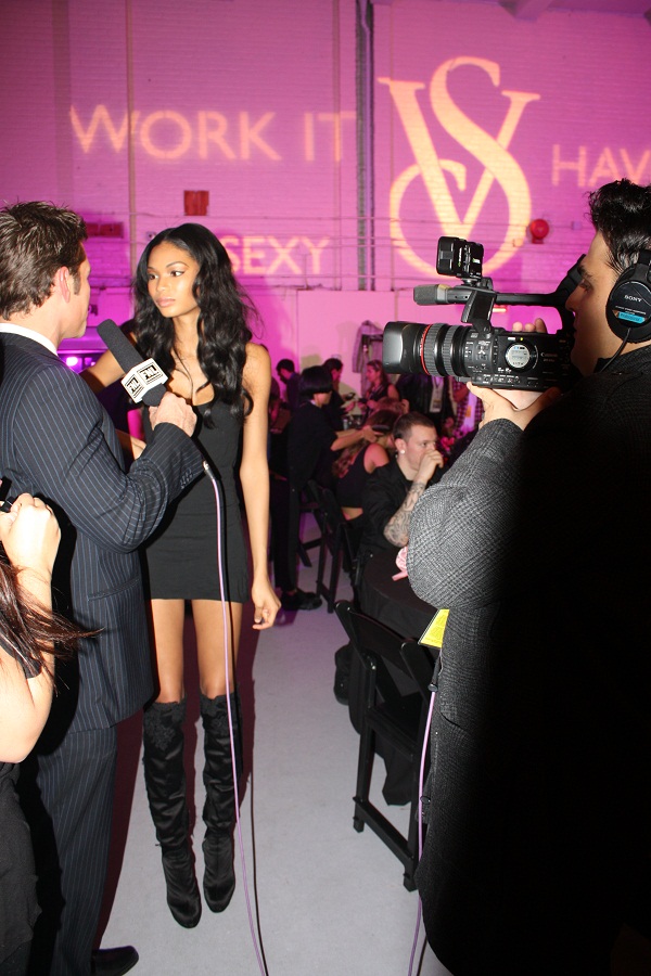 Backstage at the Victoria's Secret 2009 Fashion Show. Photo Credit: Kristen Colapinto