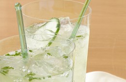Cucumber and Lime Gin Fizz