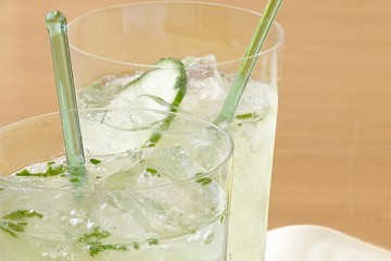 Cucumber and Lime Gin Fizz