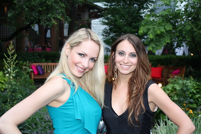 Maria Helena Vianna and Kristen Colapinto at Flights of Fancy Gala