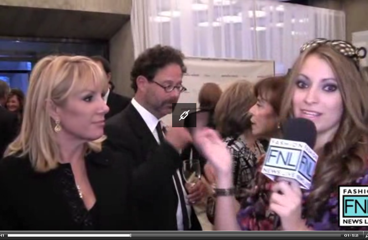 Kristen Colapinto interviews Ramona Singer for Fashion News Live at Pamella Roland
