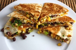 Corn and Black Bean Quesadillas