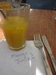 Glass of Mango Juice