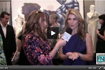 Kristen-Colapinto interviews Lori Laughlin during Mercedes-Benz Fashion Week Spring 2011