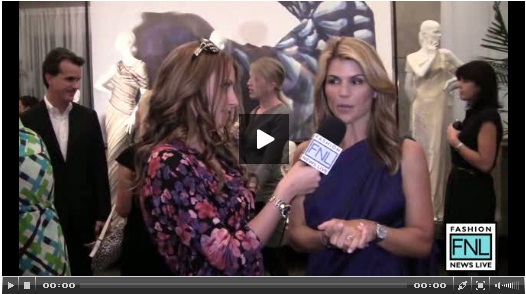 Kristen-Colapinto interviews Lori Laughlin during Mercedes-Benz Fashion Week Spring 2011