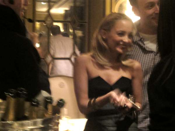 Nicole Richie at Bergdorf Goodmans during New York Fashion Week Fall 2011. Photo Credit: Kristen Colapinto