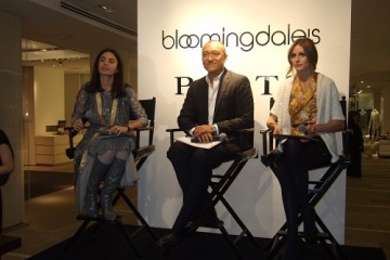 Tia Cibani, Joe Zee and Olivia Palermo