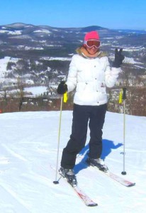 Kristen Colapinto (Social Vixen) at Windham Ski Resort in NY