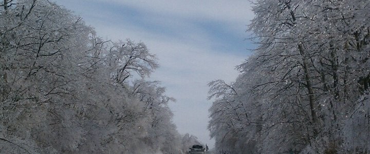 Taconic Parkway in the Winter