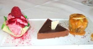 Dessert Sampler at 'Top of the World' Restaurant in Las Vegas