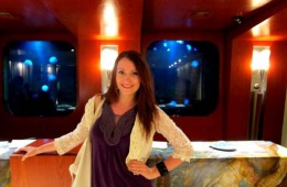 Kristen Colapinto at the Marina Hotel in Aruba