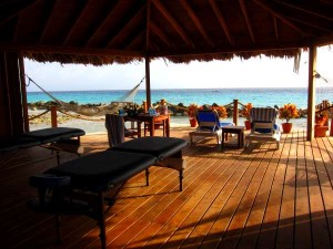 Spa Cove on Aruba’s Renaissance Island