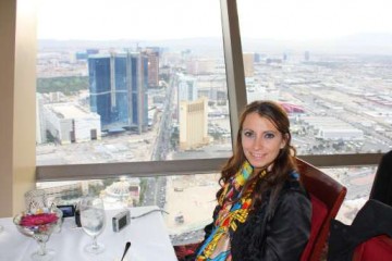 Kristen Colapinto at 'Top of the World' Restaurant in Las Vegas