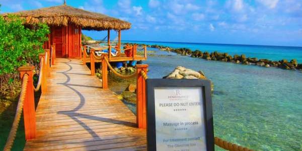 Spa Cove on Aruba’s Renaissance Island