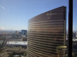 Exterior photo of the 'Encore at the Wynn' Hotel in Las Vegas