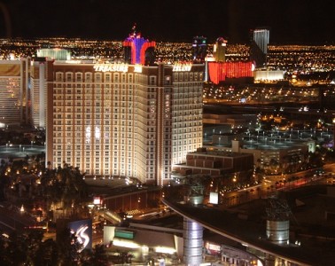 Exterior photo of the 'Encore at the Wynn' Hotel in Las Vegas