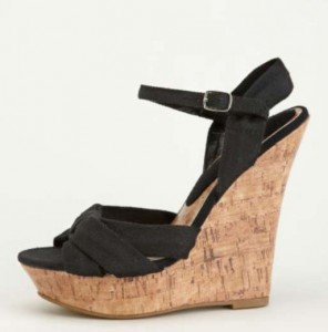 Charlotte Russe Cork Shoe Wedge