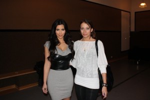 Kim Kardashian and Kristen Colapinto