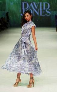 Miranda Kerr Walks In Australia's David Jones Fashion Show