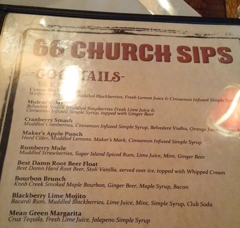 Gastropub 66 Church in Naugatuck Social Vixen
